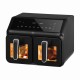 Double fat-free fryer, 2200 W, capacity 8 l, LED display FR210 dualcrisp – ELDOM Фритюрници