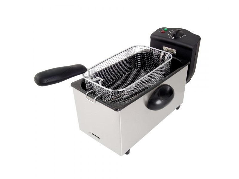 Esperanza FALAFEL Single 3 L Stand-alone 2200 W Deep fryer Black, White EKG010 – Esperanza Фритюрници