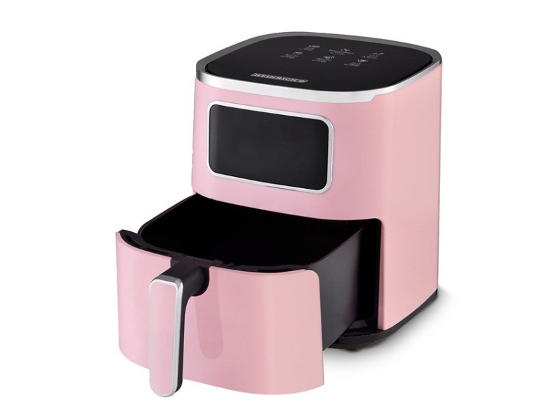 Heinrich‘’s HFR 8216 Hot air fryer 5.0 l 1450 W Pink HFR 8216 RÓŻOWA – HEINRICHS Фритюрници