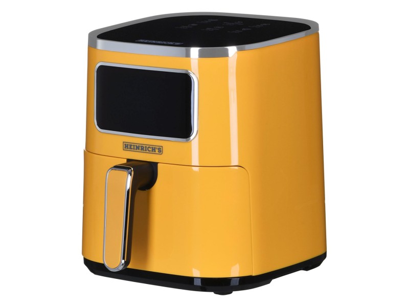 Heinrich‘’s HFR 8216 Hot air fryer 5.0 l 1450 W Yellow HFR 8216 ŻÓŁTA – HEINRICHS Фритюрници