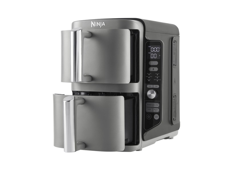 Ninja SL400EU fryer Double 9.5 L 2470 W Hot air fryer Black, Grey SL400EU – NINJA Фритюрници