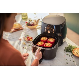 Philips HD9867/90 fryer Single 2200 W Hot air fryer Black, Copper