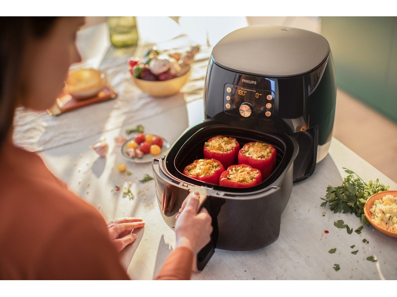 Philips HD9867/90 fryer Single 2200 W Hot air fryer Black, Copper HD9867/90 – Philips Фритюрници