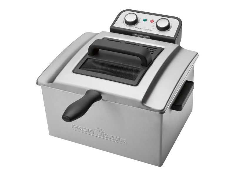 ProfiCook PC-FR 1038 Double Stand-alone 3000 W Silver PC-FR 1038 – Clatronic Фритюрници
