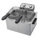 ProfiCook PC-FR 1038 Double Stand-alone 3000 W Silver PC-FR 1038 – Clatronic Фритюрници
