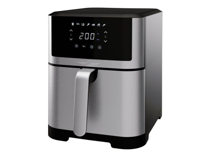 ProfiCook PC-FR 1269 H fryer Single 8 L Stand-alone 1800 W Hot air fryer Black, Stainless steel PC-FR 1269 – PROFICOOK Фритюрници