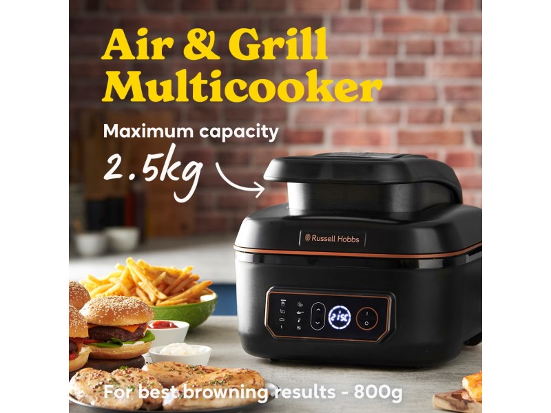 Russell Hobbs SatisFry Air & Grill Multikocher 5.5 L 1745 W Black Russell Hobbs SatisFry Air & Grill Multikocher 5.5 L 1745 W Black 26520-56 – Russel Hobbs Фритюрници