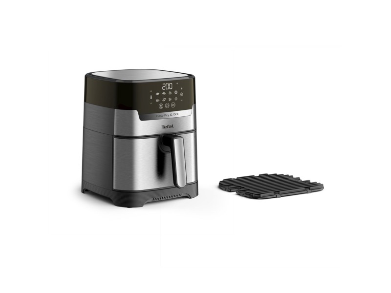 Tefal Easy Fry & Grill EY505D Single 4.2 L Stand-alone 1550 W Hot air fryer Stainless steel EY505D15 – Tefal Фритюрници
