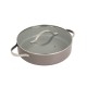 Casserole shallow with lid MAESTRO MR-4009 (MR-4009-28S) 28 cm 3.9 l Grey MR-4009-28S – Maestro Съдове за готвене