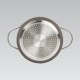Casserole shallow with lid MAESTRO MR-4009 (MR-4009-28S) 28 cm 3.9 l Grey MR-4009-28S – Maestro Съдове за готвене