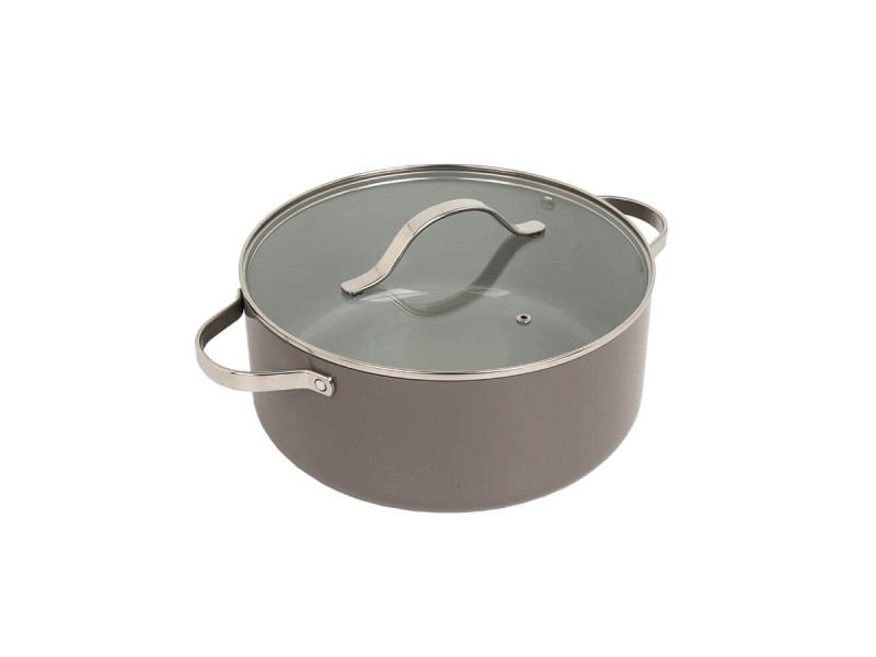 Casserole with lid MAESTRO MR-4009 (MR-4009-18) 18 cm 1,9 l Grey MR-4009-18 – Maestro Съдове за готвене