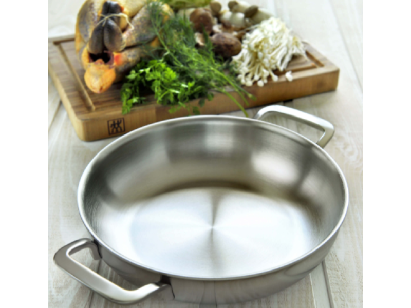 DEMEYERE Multifunction 7 28 cm steel frying pan with 2 handles 40850-954-0 40850-954-0 – DEMEYERE Съдове за готвене