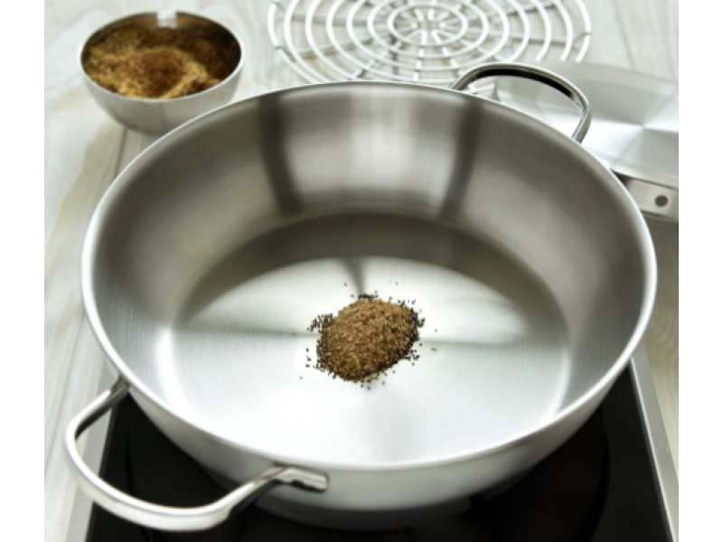 DEMEYERE Multifunction 7 28 cm steel frying pan with 2 handles 40850-954-0 40850-954-0 – DEMEYERE Съдове за готвене