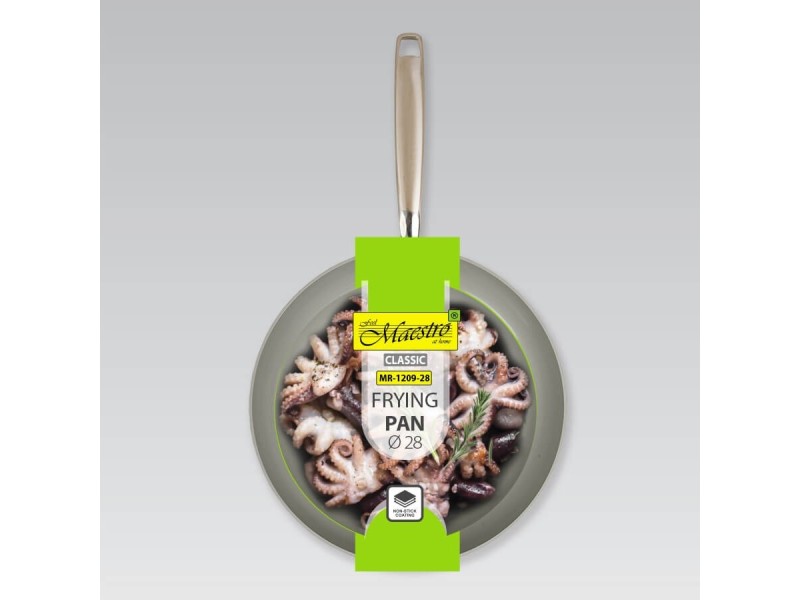 Frying pan MAESTRO MR-1209 (MR-1209-28) 28 cm Grey MR-1209-28 – Maestro Съдове за готвене