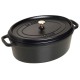 STAUB CAST IRON OVAL POT 4.2L BLACK 40509-315-0 – ZWILLING Съдове за готвене