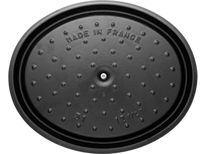 STAUB CAST IRON OVAL POT 4.2L BLACK 40509-315-0 – ZWILLING Съдове за готвене