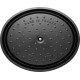 STAUB CAST IRON OVAL POT 4.2L BLACK 40509-315-0 – ZWILLING Съдове за готвене