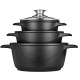 Smile MGK-18 soup pot Black Aluminium MGK-18 – smile Съдове за готвене