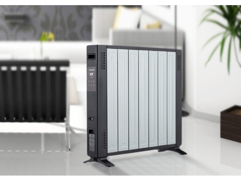 Blaupunkt HCO701 electric space heater Indoor White, Black 2000 W Convector electric space heater HCO701 – Blaupunkt Конвектори