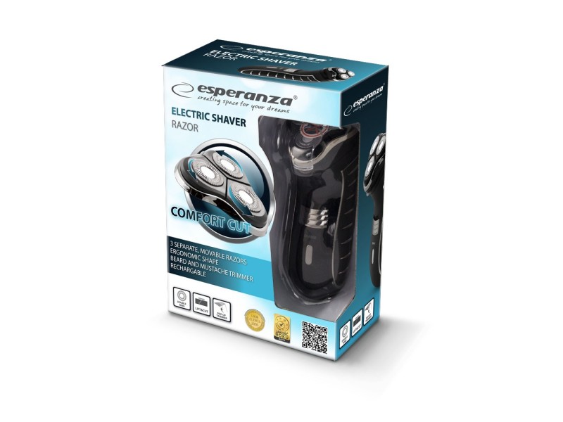 Esperanza EBG002K Mens electric shaver Black EBG002K – Esperanza За мъжа