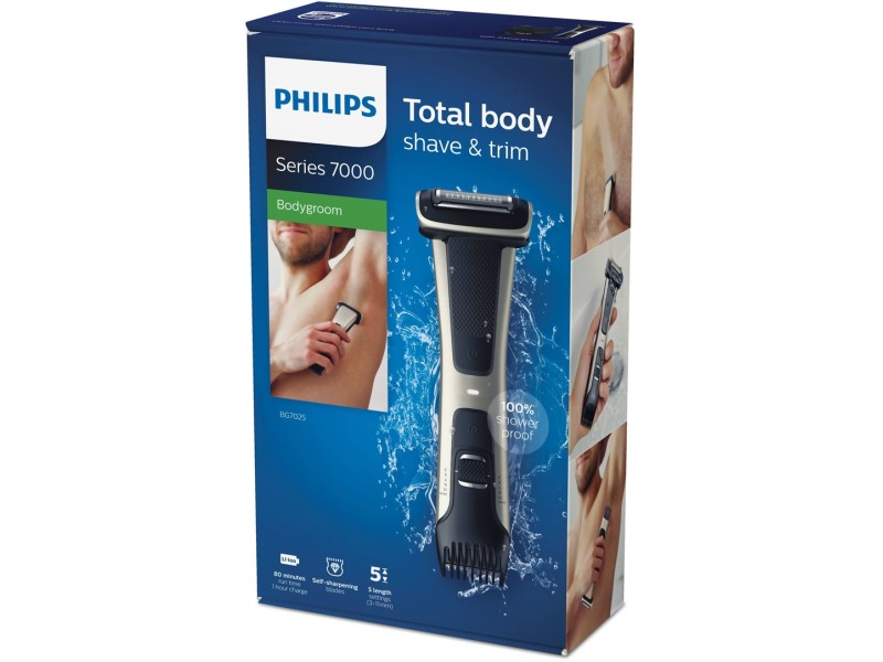 Philips 7000 series Showerproof body groomer BG7025/15 BG7025/15 – Philips За мъжа