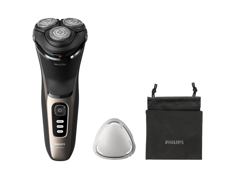 Philips S3242/12 mens shaver Rotation shaver Trimmer Black, Gold S3242/12 – Philips За мъжа