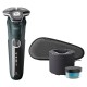 Philips SHAVER Series 5000 S5884/50 mens shaver Rotation shaver Trimmer Black, Green S5884/50 – Philips За мъжа