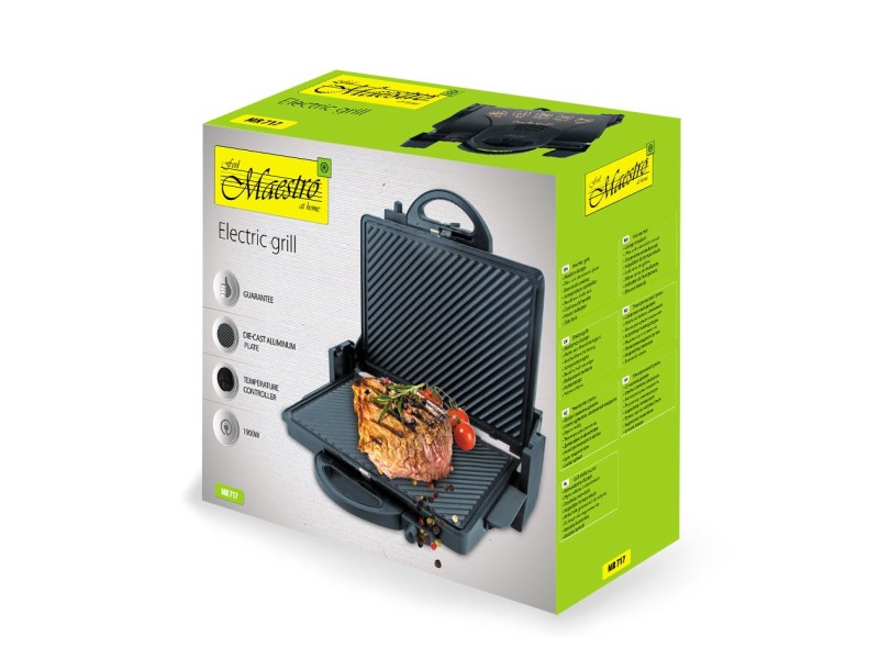 Feel-Maestro MR717 contact grill MR-717 – Maestro Електрически скари