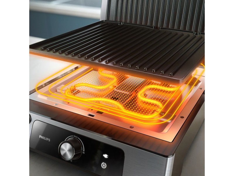 Philips 5000 series HD6301/90 contact grill HD6301/90 – Philips Електрически скари
