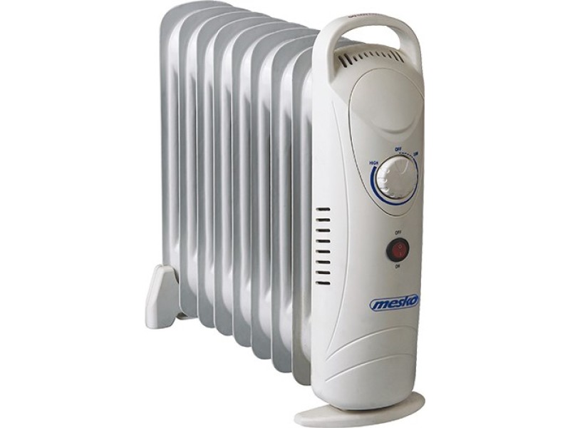 Mesko Home MS7805 Indoor White 1000 W Oil electric space heater MS 7805 9 żeberek – MESKO Отопление на ток