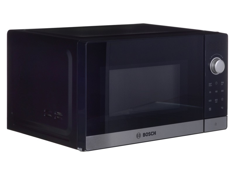 Bosch Serie 2 FFL023MS2 microwave Countertop Solo microwave 20 L 800 W Black, Stainless steel FFL023MS2 – BOSCH Микровълнови фурни