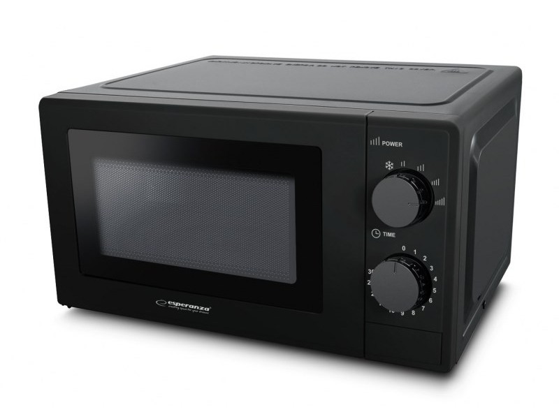Esperanza ESTOFADO Countertop Solo microwave 20 L 700 W Black EKO011K – Esperanza Микровълнови фурни