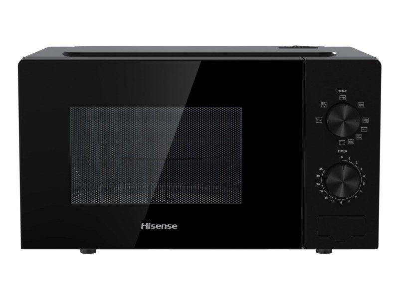 Hisense H20MOBP1G microwave Black Grill microwave Countertop 20 L 700 W H20MOBP1G – HISENSE Микровълнови фурни