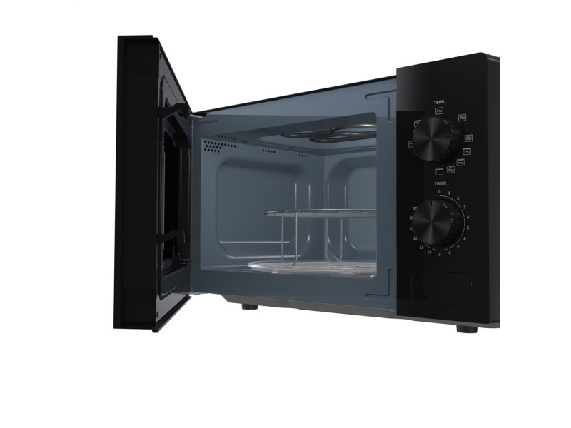 Hisense H20MOBP1G microwave Black Grill microwave Countertop 20 L 700 W H20MOBP1G – HISENSE Микровълнови фурни
