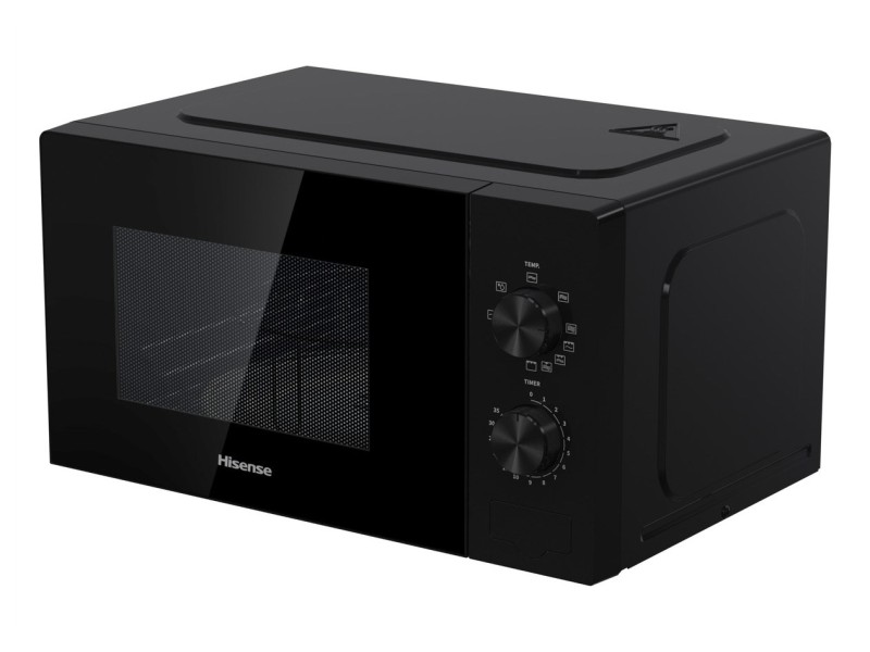 Hisense H20MOBP1G microwave Black Grill microwave Countertop 20 L 700 W H20MOBP1G – HISENSE Микровълнови фурни