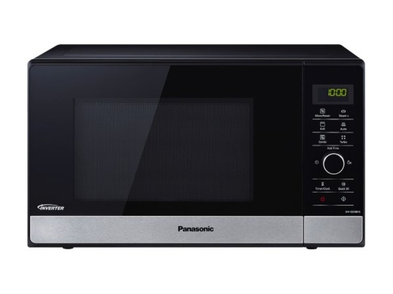 Panasonic NN-GD38HSSUG microwave Countertop Grill microwave 23 L 1000 W Black, Brushed steel NN-GD38HSSUG – PANASONIC Микровълнови фурни