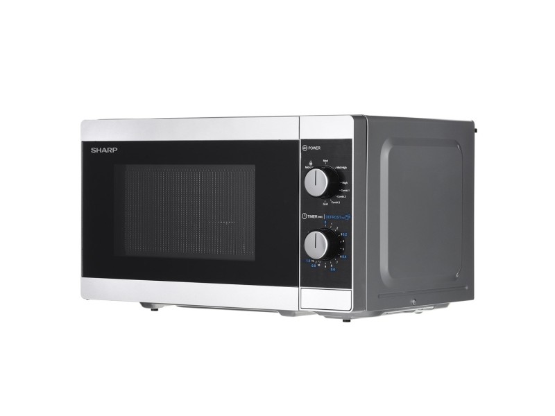 Sharp Home Appliances YC-MG01E-S microwave Countertop Combination microwave 20 L 800 W Black, Grey YC-MG01E-S – SHARP Микровълнови фурни