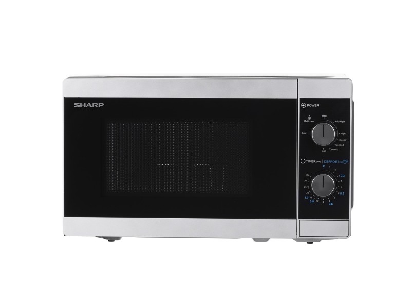 Sharp Home Appliances YC-MG01E-S microwave Countertop Combination microwave 20 L 800 W Black, Grey YC-MG01E-S – SHARP Микровълнови фурни