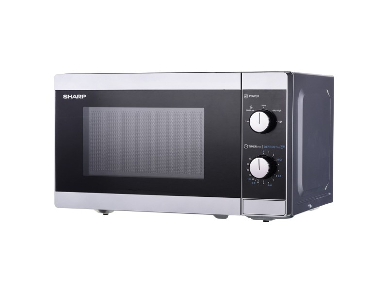 Sharp Home Appliances YC-MS01E-S microwave Countertop Solo microwave 20 L 800 W YC-MS01E-S – SHARP Микровълнови фурни