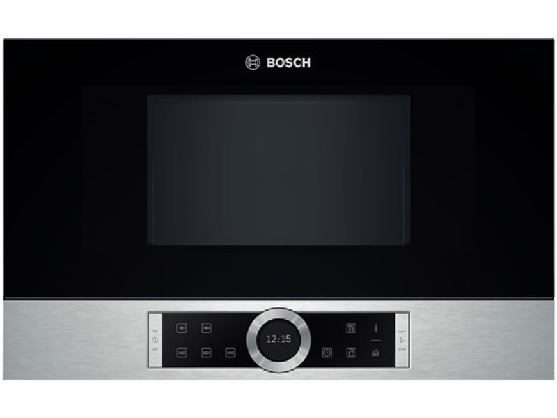 Bosch BFR634GS1 microwave Built-in 21 L 900 W Stainless steel BFR634GS1 – BOSCH Микровълнови фурни за вграждане