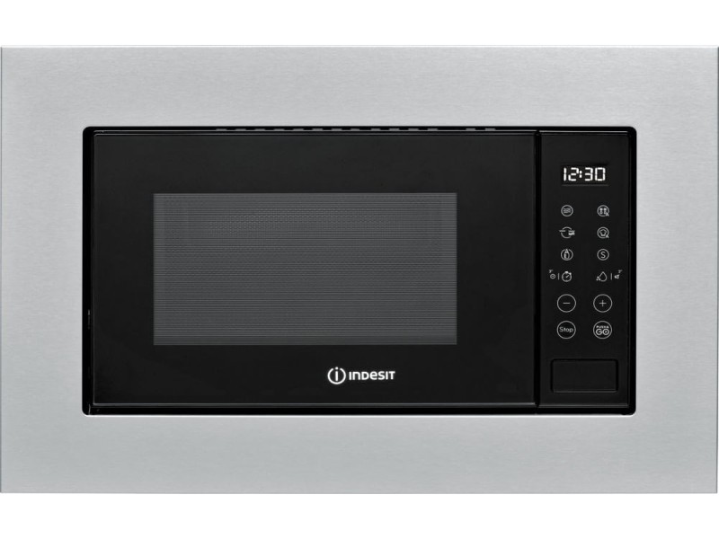 Indesit MWI 120 GX Stainless steel Grill microwave Built-in 20 L 800 W MWI 120 GX – Indesit Микровълнови фурни за вграждане
