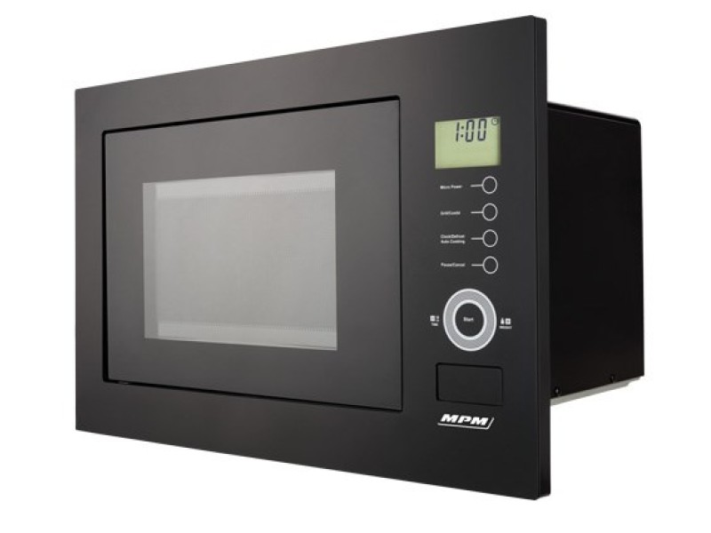 MPM-25-KMI-01 Built-in 25 L 900 W Black MPM-25-KMI-01 – MPM Микровълнови фурни за вграждане