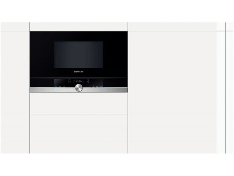 Siemens BF634LGS1 microwave Built-in 21 L 900 W Black, Stainless steel Siemens BF634LGS1 microwave Built-in 21 L 900 W Black, Stainless steel