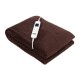 NOVEEN ELECTRIC BLANKET EB655 BROWN SUPER SOFT 180X130CM EB655 – NOVEEN Електрически одеяла