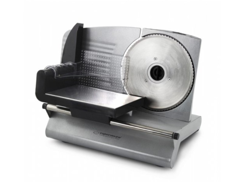 Esperanza EKM018K slicer Electric Stainless steel Chrome,Metal 150 W EKM018K – Esperanza Колбасорезачки