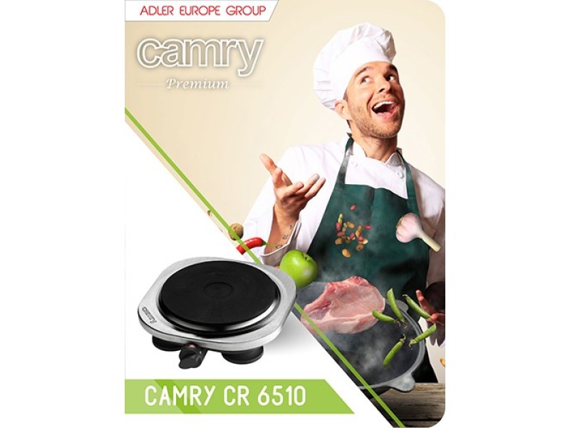 Adler CAMRY CR 6510 stove Freestanding Black,Grey Electric CR 6510 – Adler Котлони