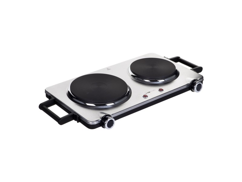 Clatronic DKP 3668 E Black,Stainless steel Countertop Sealed plate 2 zone(s) DKP 3668 – Clatronic Котлони