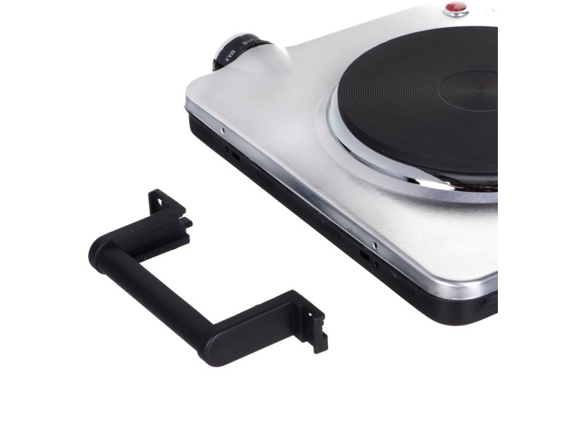 Clatronic DKP 3668 E Black,Stainless steel Countertop Sealed plate 2 zone(s) DKP 3668 – Clatronic Котлони