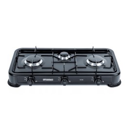 Promis KG300C 3-burner gas cooker, black