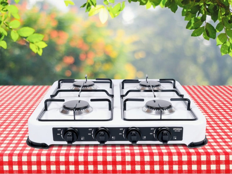 Promis KG400B hob Black Countertop Gas 4 zone(s) KG400B PROMIS – PROMIS Котлони